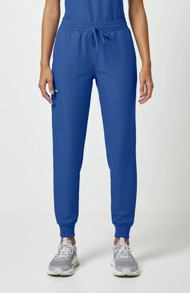 Women's 5-Pocket Mid Rise Knit Jogger Scrub Pant