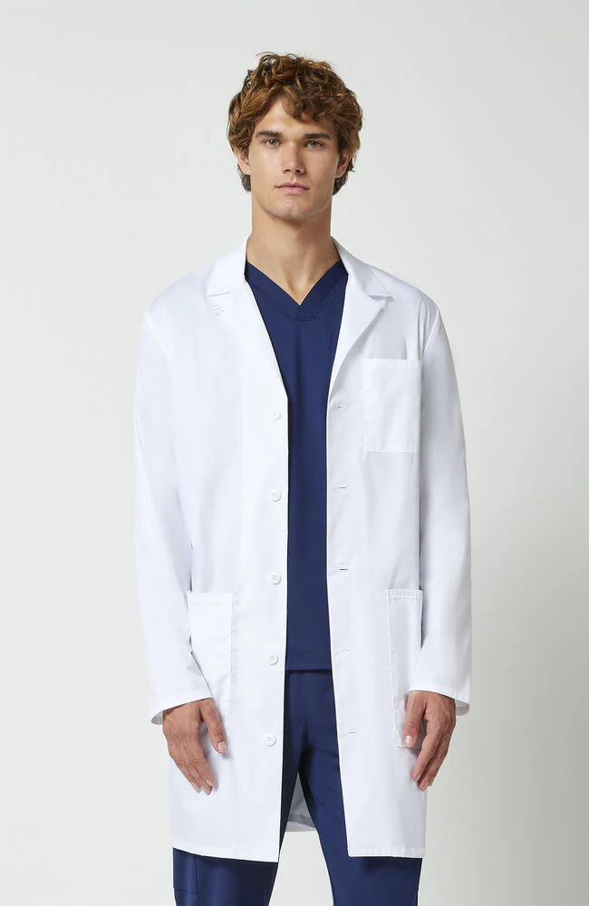 Men's Button Front 38" Lab Coat