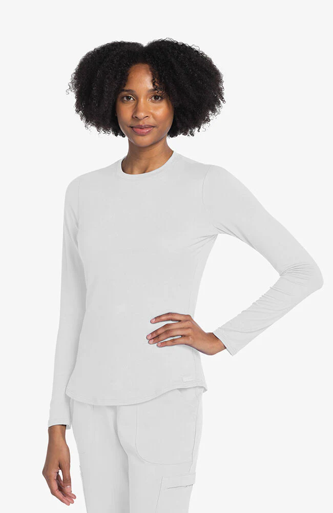 Women's Long Sleeve Underscrub Knit Tee