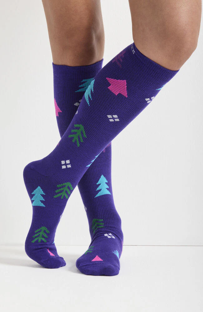 Women's 10-15 mmHg Print Support Sock