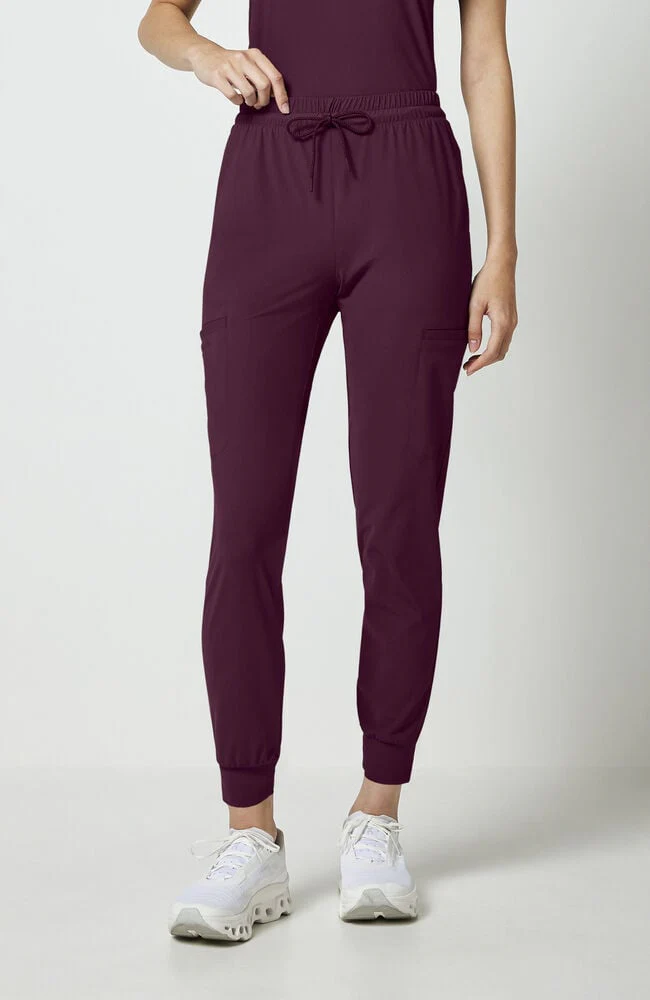 Women's 5-Pocket Drawstring Jogger Scrub Pant