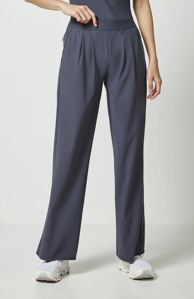 Women's High Rise 3-Pocket Wide Leg Scrub Pant