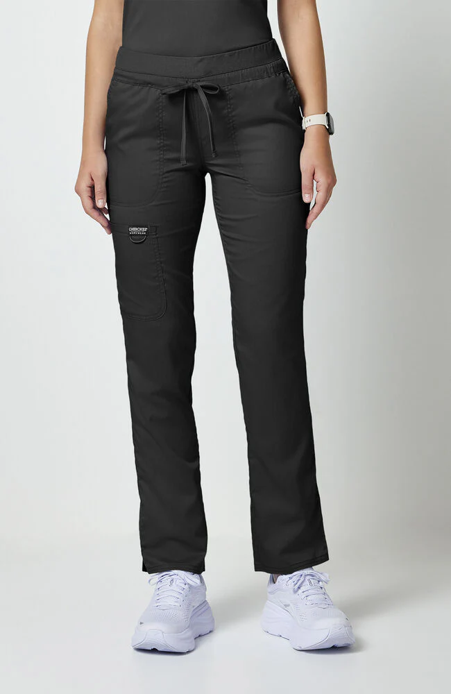 Women's Tapered Leg Drawstring Scrub Pant