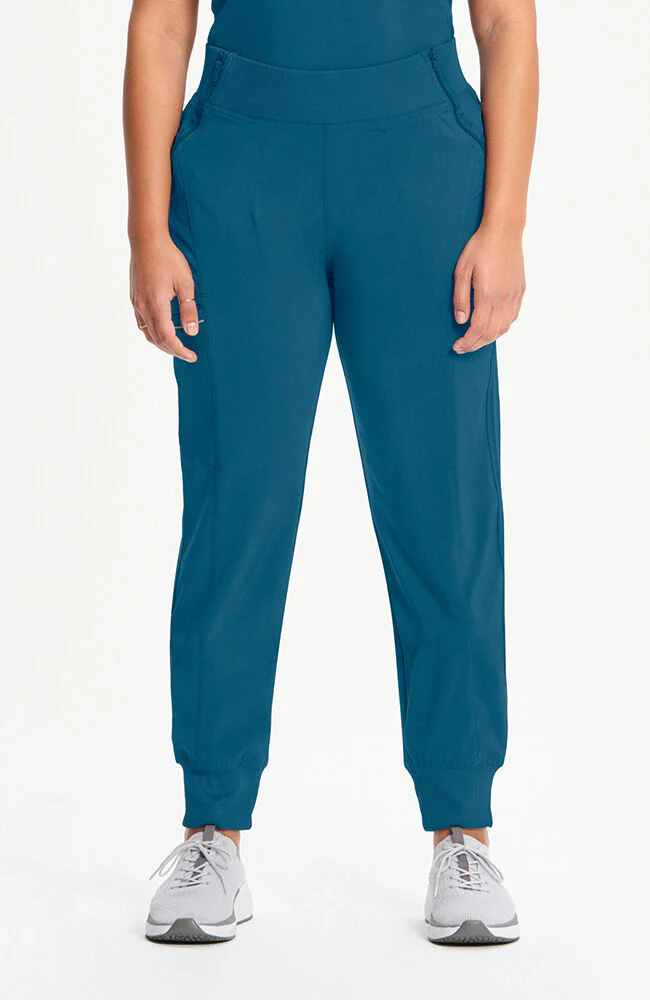 Women's Elastic Waistband Jogger Scrub Pant